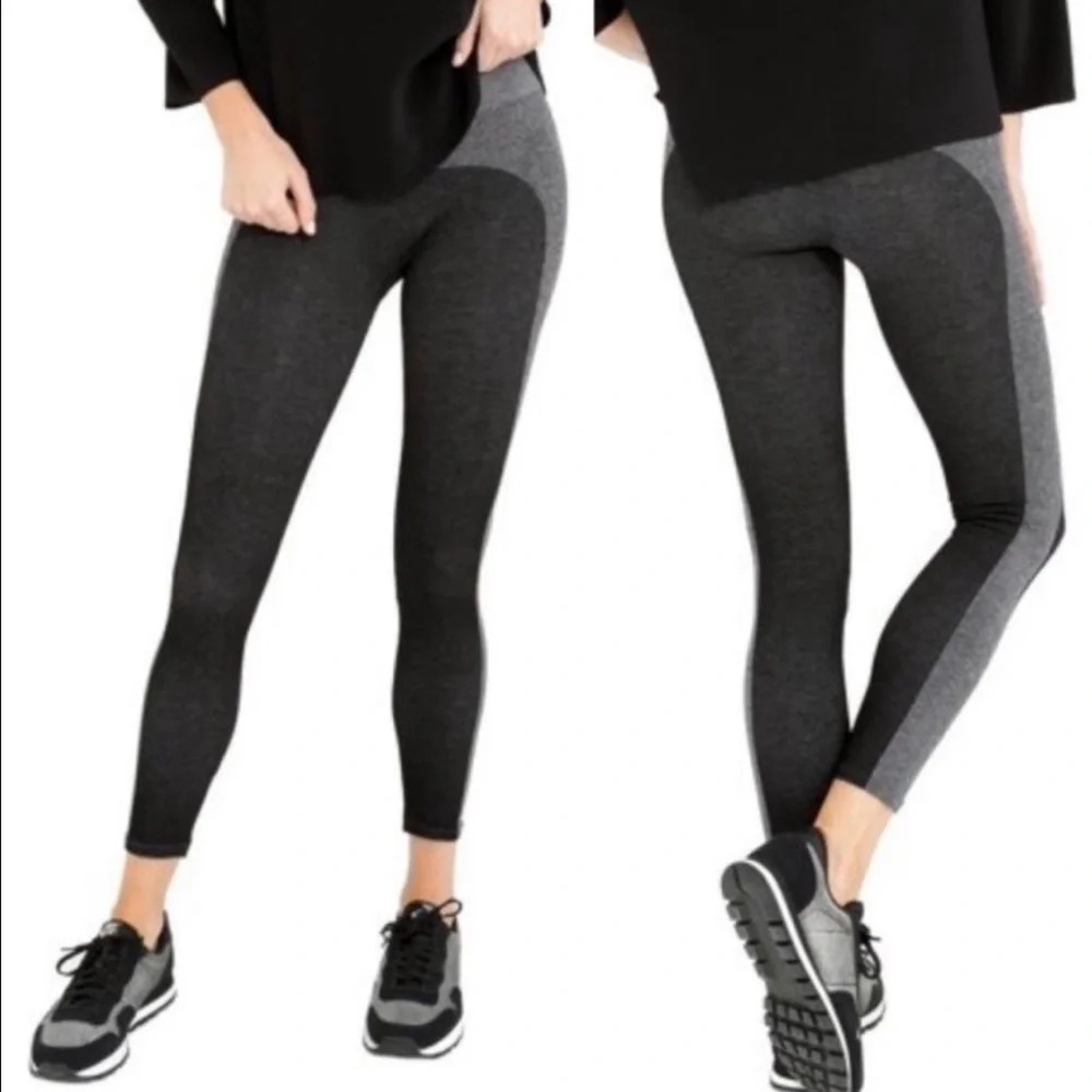 Spanx Marled‎ Seamless Leggings Full Length. Size Large.